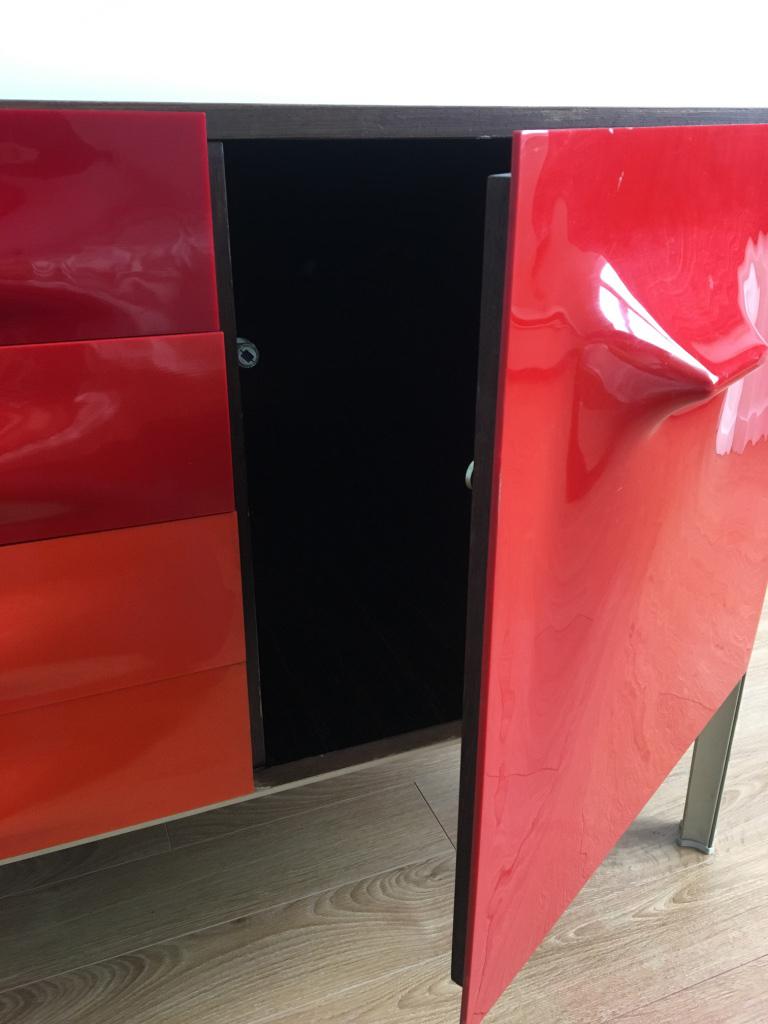 Plastic Raymond Loewy DF-2000 Cabinet For Sale
