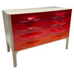 Raymond Loewy DF-2000 Commode, Chest of Drawers, or Dresser, France, circa 1968