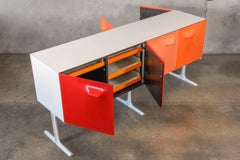 Raymond Loewy DF-2000 Double-Sided Cabinet