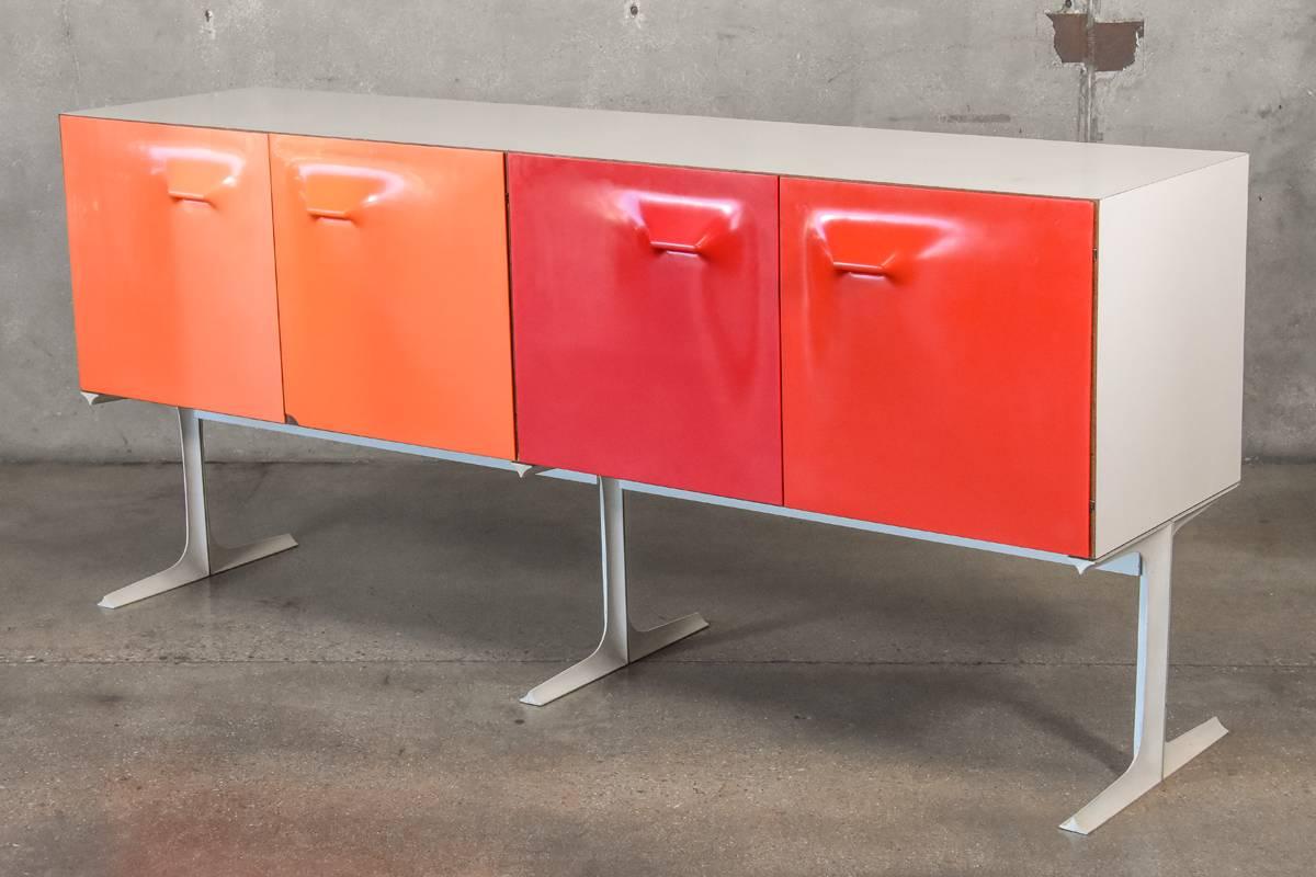 Raymond Loewy DF-2000 Double-Sided Cabinet For Sale 2