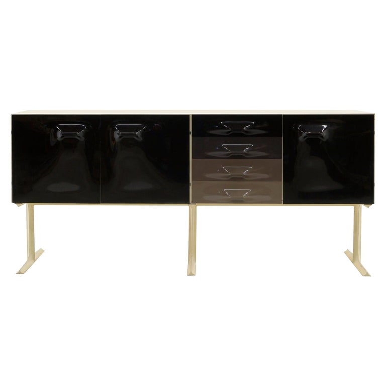 Raymond Loewy Df 2000 Long Tall Media Cabinet Credenza Off