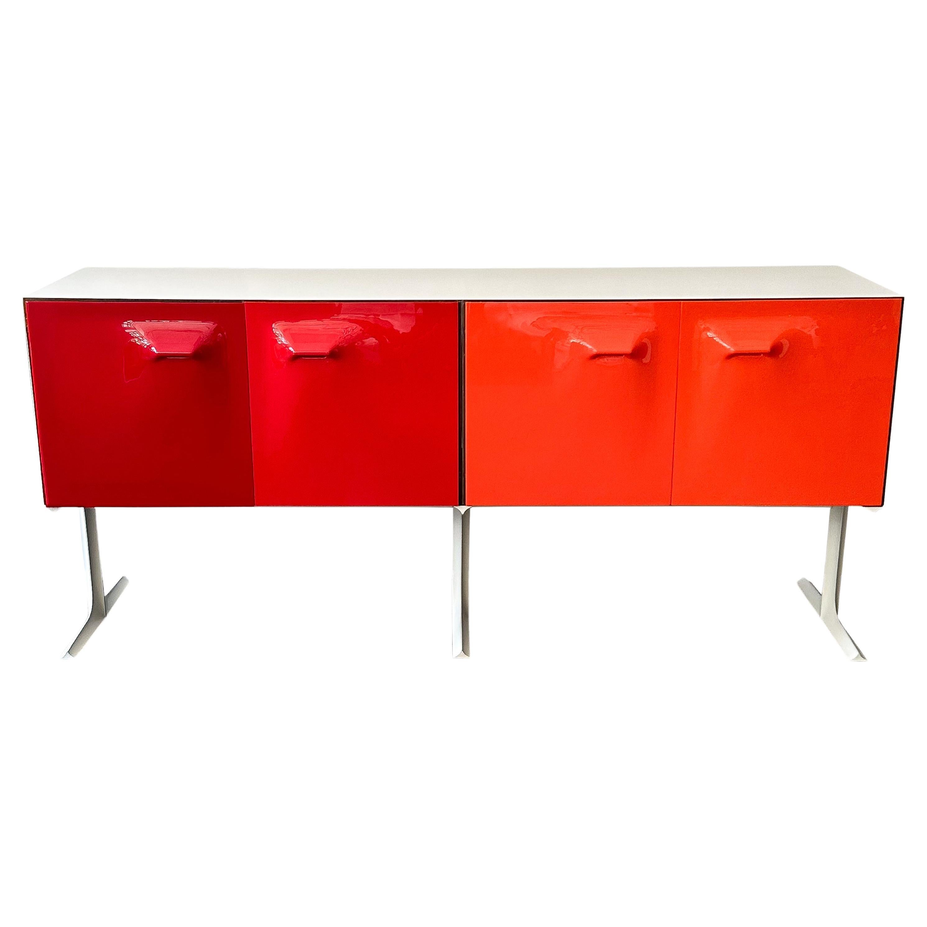 Raymond Loewy DF2000 Four Door Sideboard For Sale at 1stDibs