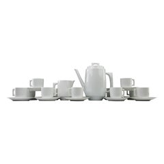 Raymond Loewy for Bernardaud, "Ariès" Coffee Service (26 pieces), France, 1967