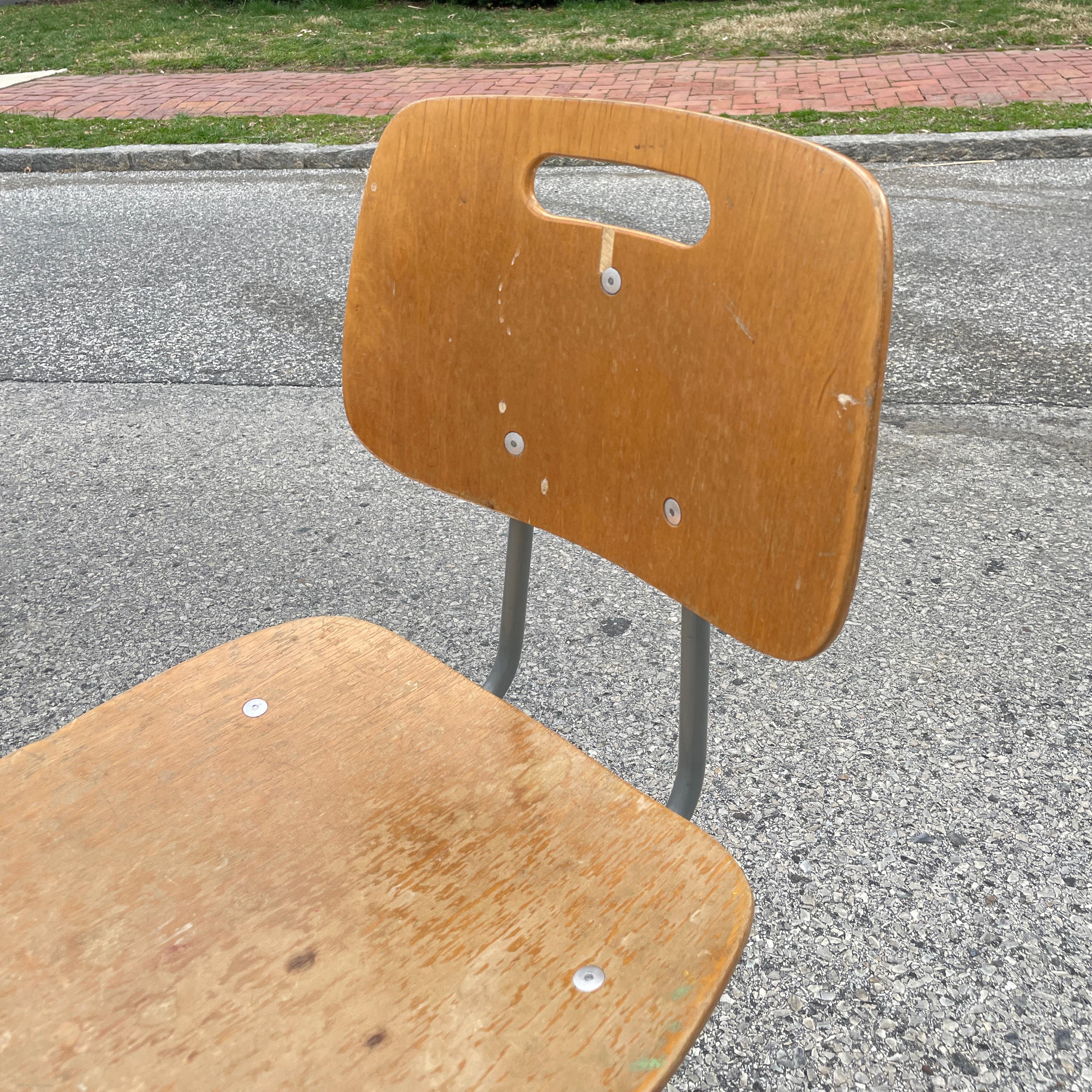 Raymond Loewy for Brunswick Stacking Side Chairs 4