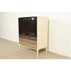 Raymond Loewy per Doubinsky Frères Comò Highboy moderno di metà secolo, anni '60