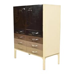 Raymond Loewy per Doubinsky Frères Comò Highboy moderno di metà secolo, anni '60