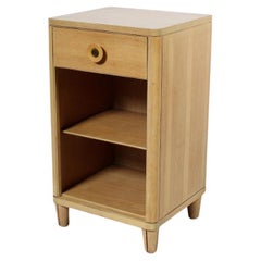 Used Raymond Loewy for Mengel Bleached Mahogany Nightstand with Drawer & Shelf