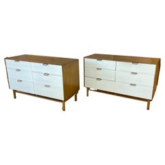 Raymond Loewy for Mengel Furniture Six Drawer Two Tone Dresser 'One Available'