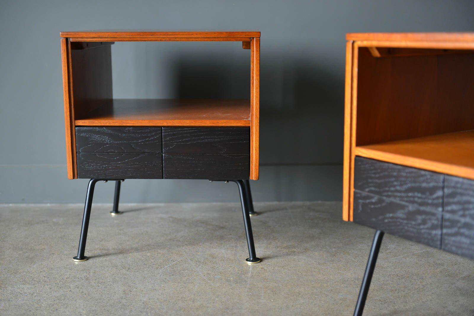 Mid-Century Modern Raymond Loewy for Mengel Side Tables, circa 1950