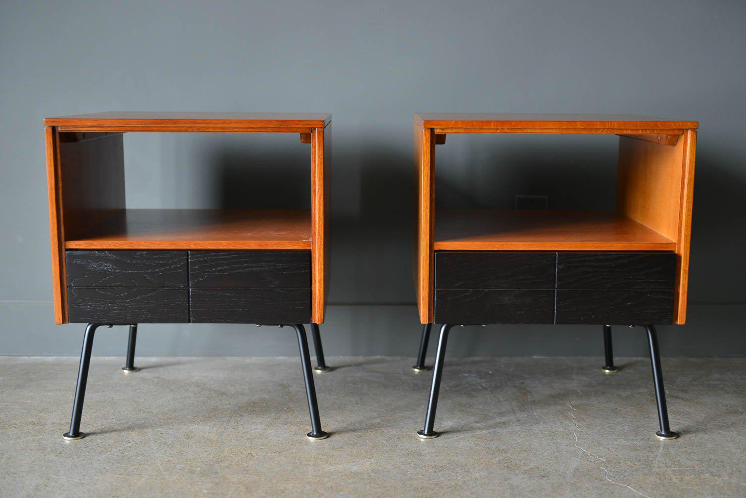 Raymond Loewy for Mengel Side Tables, circa 1950 In Excellent Condition In Costa Mesa, CA