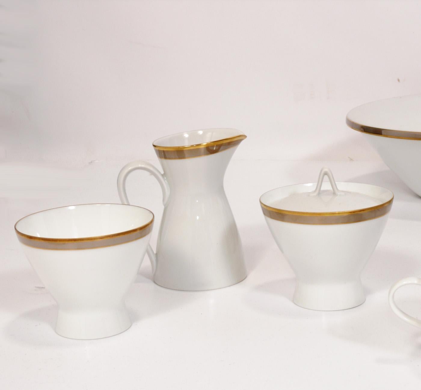 Large 106 Piece Set of Modernist 