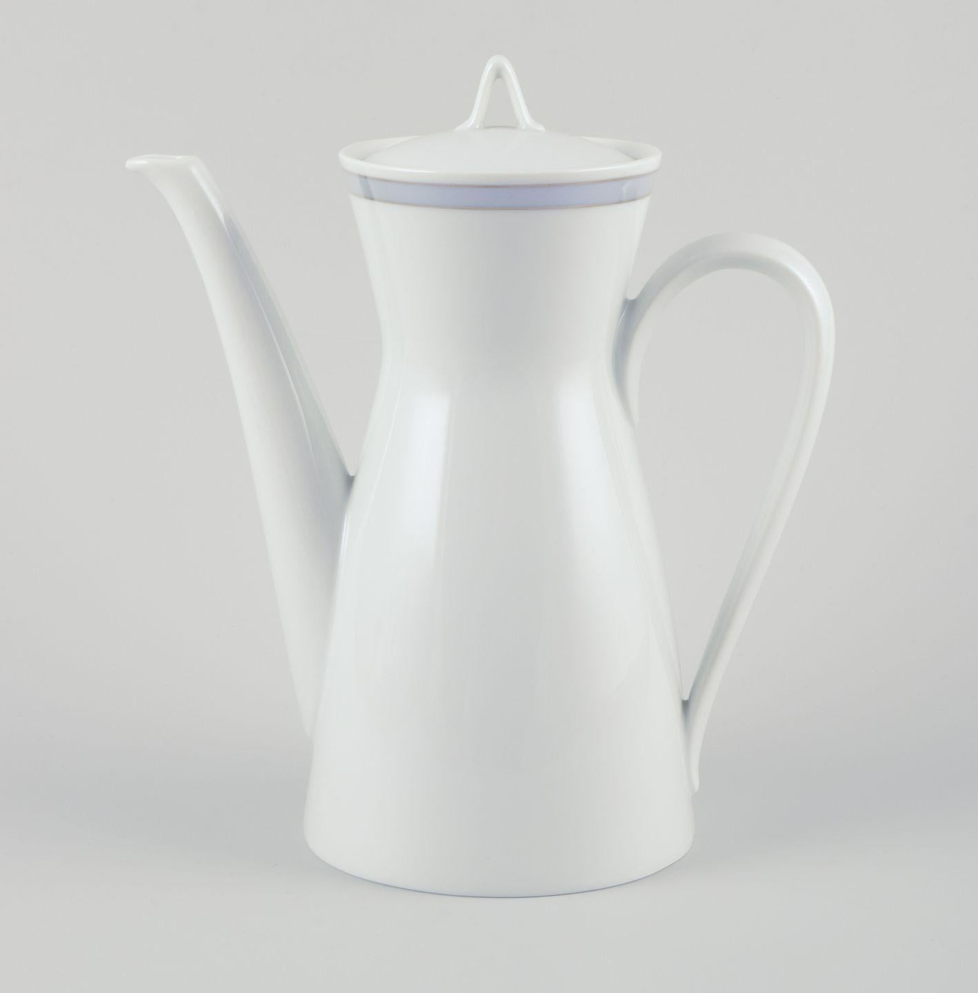 Raymond Loewy für Rosenthal, Deutschland. Kaffeeservice aus Porzellan. im Zustand „Hervorragend“ im Angebot in København, Copenhagen