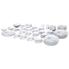 Retro Raymond Loewy for Rosenthal Midcentury 102-Piece China Set