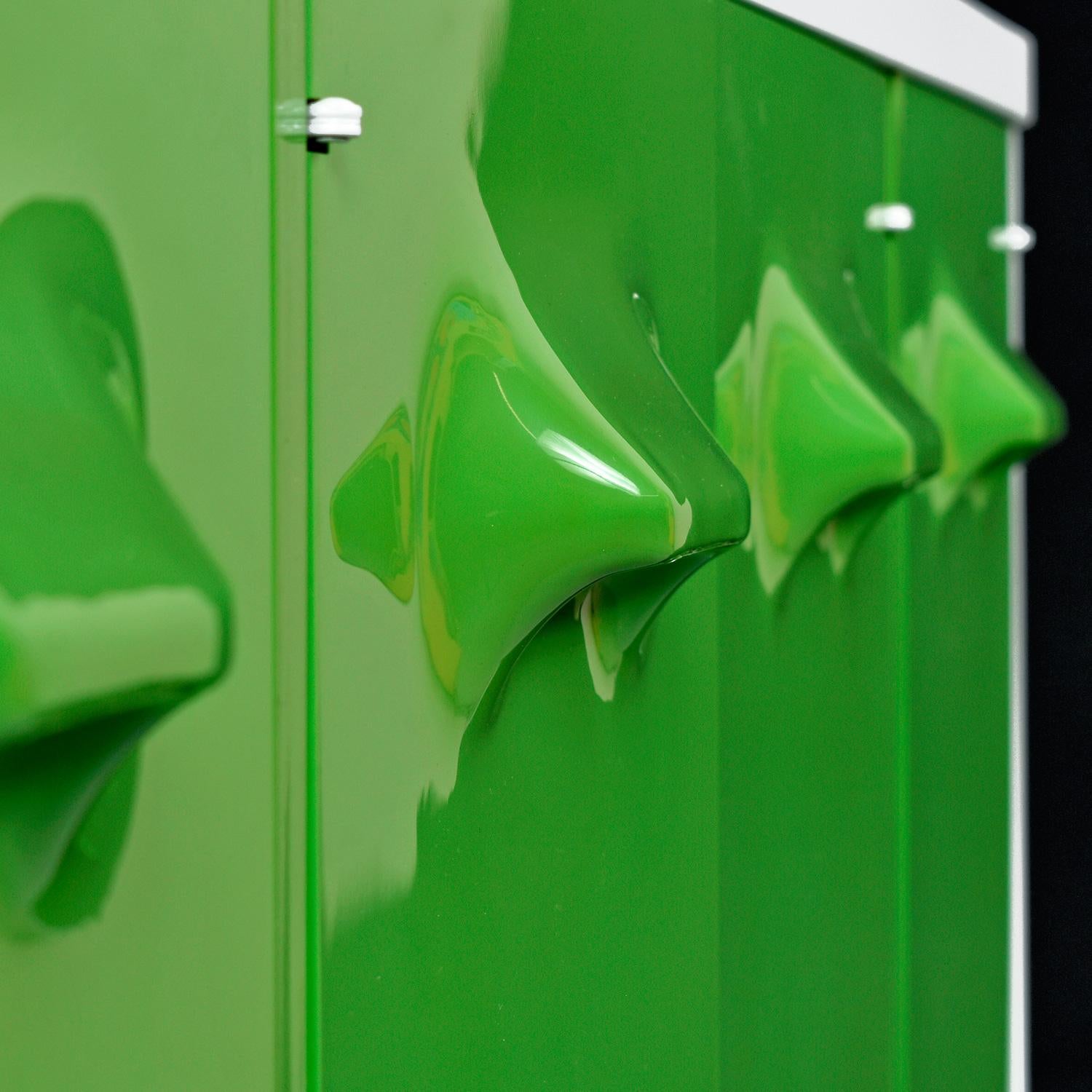 Plastic Raymond Loewy Inspired Green Chapter One Credenza by Broyhill Premier