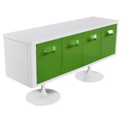 Raymond Loewy Inspired Green Chapter One Credenza by Broyhill Premier