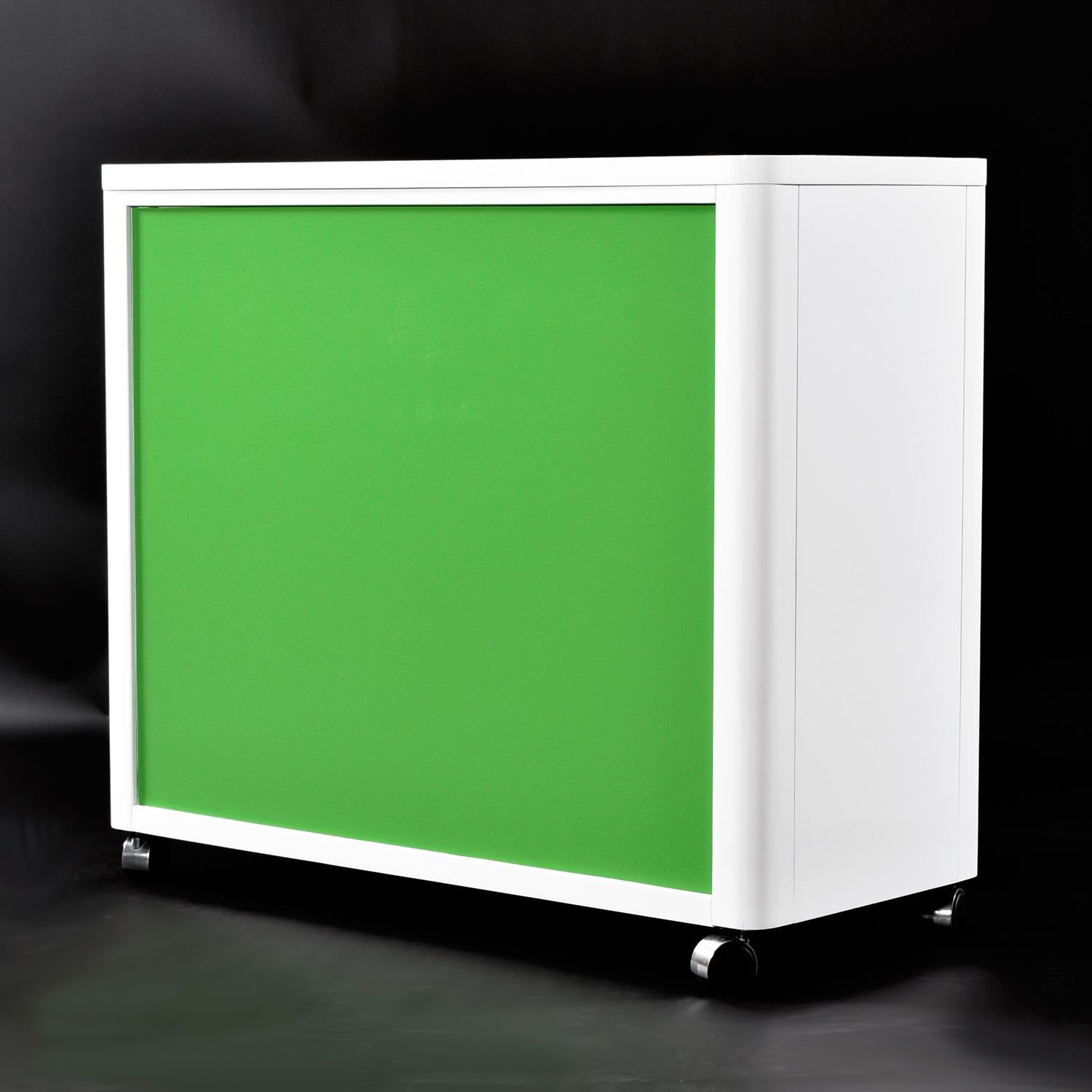 Molded Raymond Loewy Inspired Green Chapter One Dry Bar Buffet by Broyhill Premier