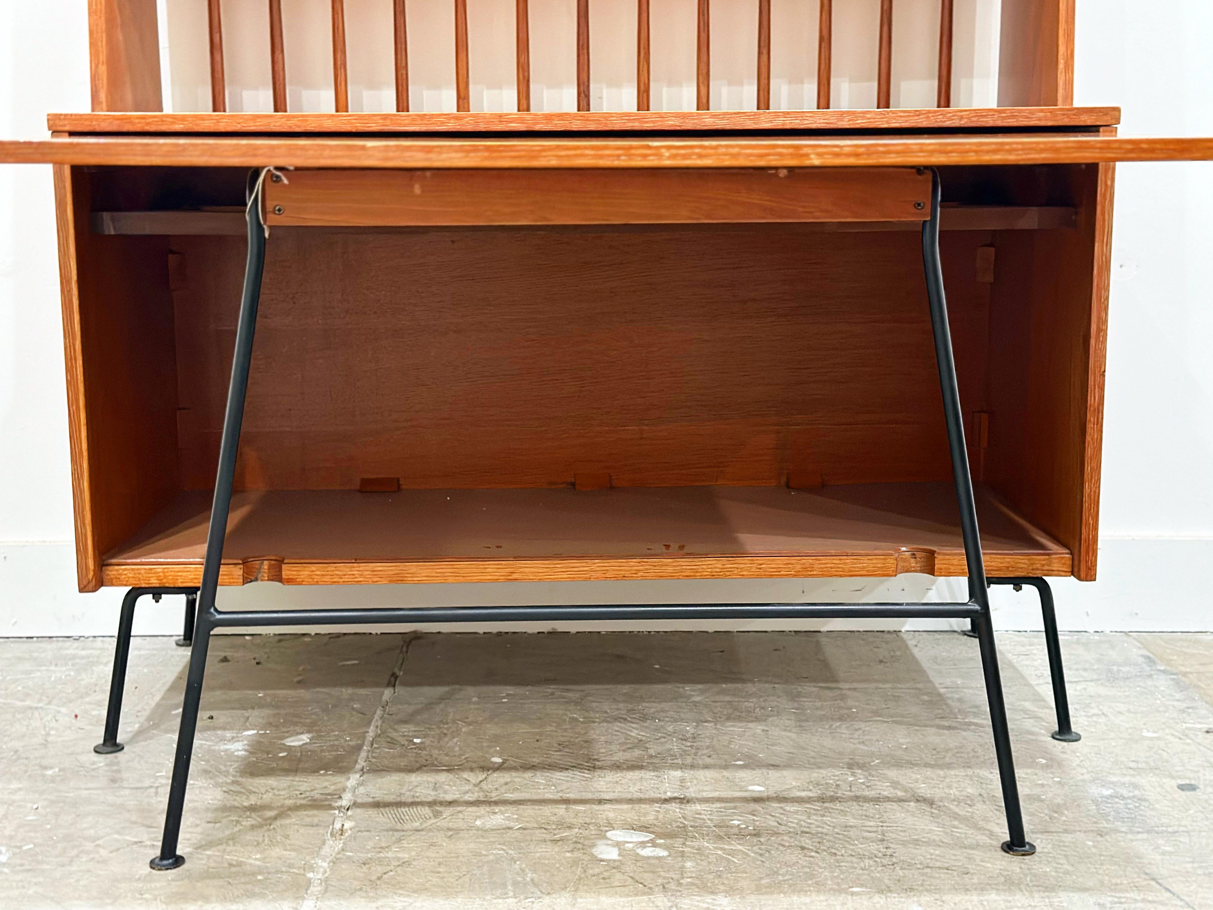 Raymond Loewy - Mengel - Credenza Table Console Convertible Buffet Dining Table For Sale 3