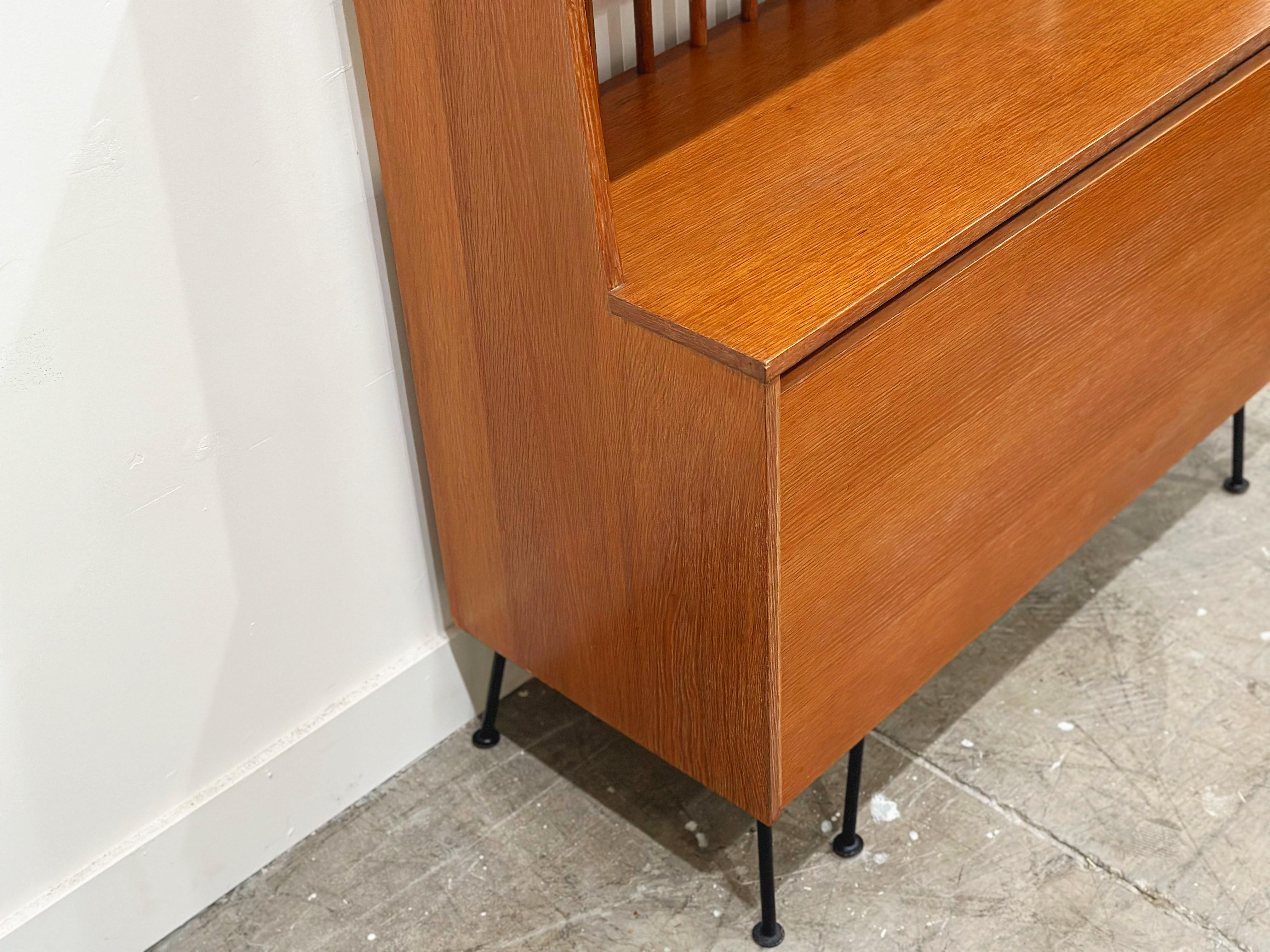 Raymond Loewy - Mengel - Credenza Table Console Convertible Buffet Dining Table For Sale 2