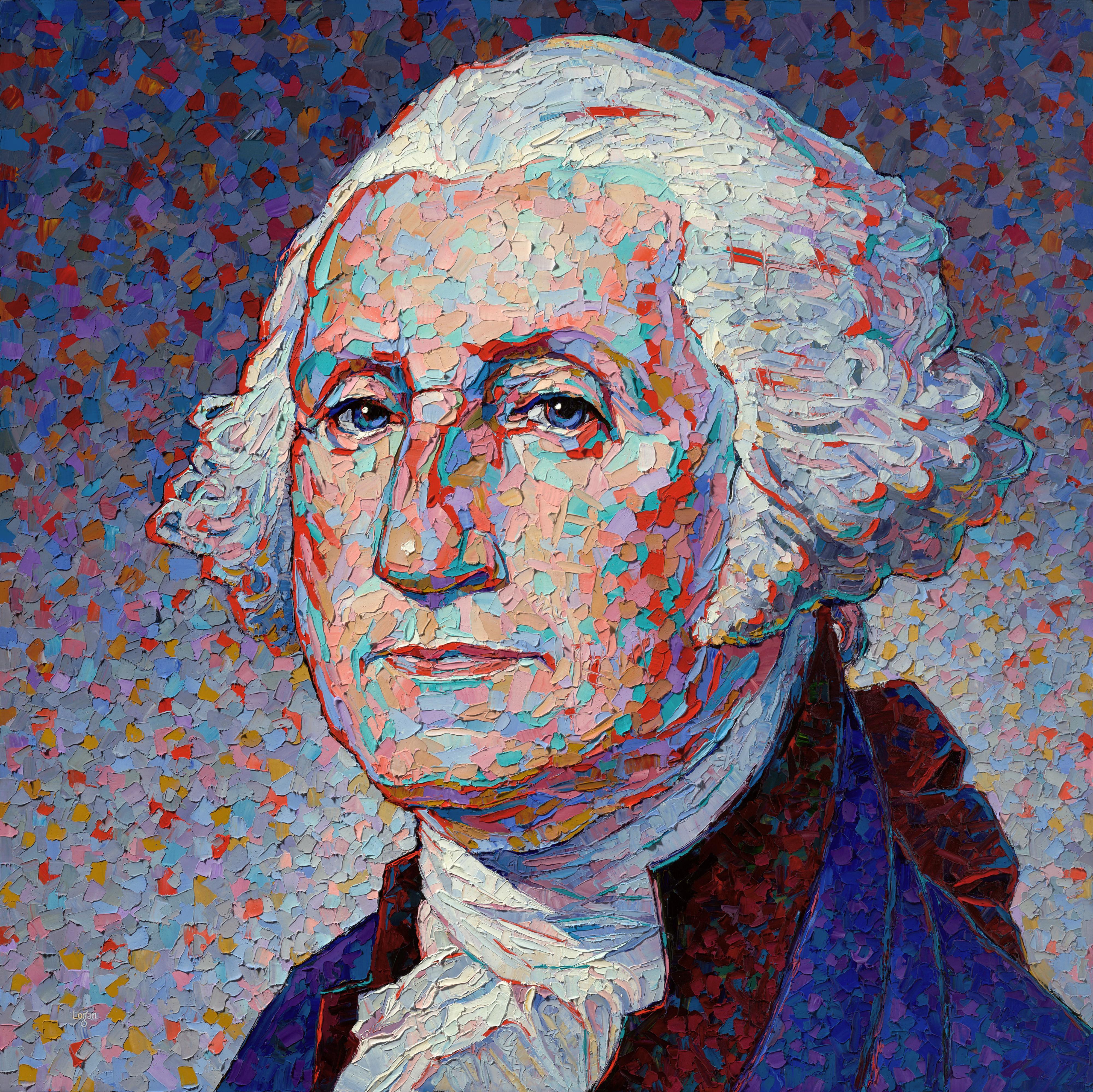 Raymond Logan Portrait Painting - George Washington
