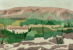 Abstract Landscape 1954 American Modernist from Paul Rosenberg Gallery