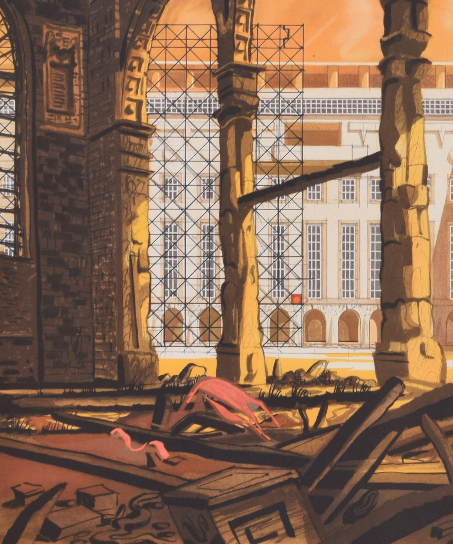To Build for Prosperity - Enregistrez maintenant l'affiche originale de Raymond Myerscough Walker en vente 2
