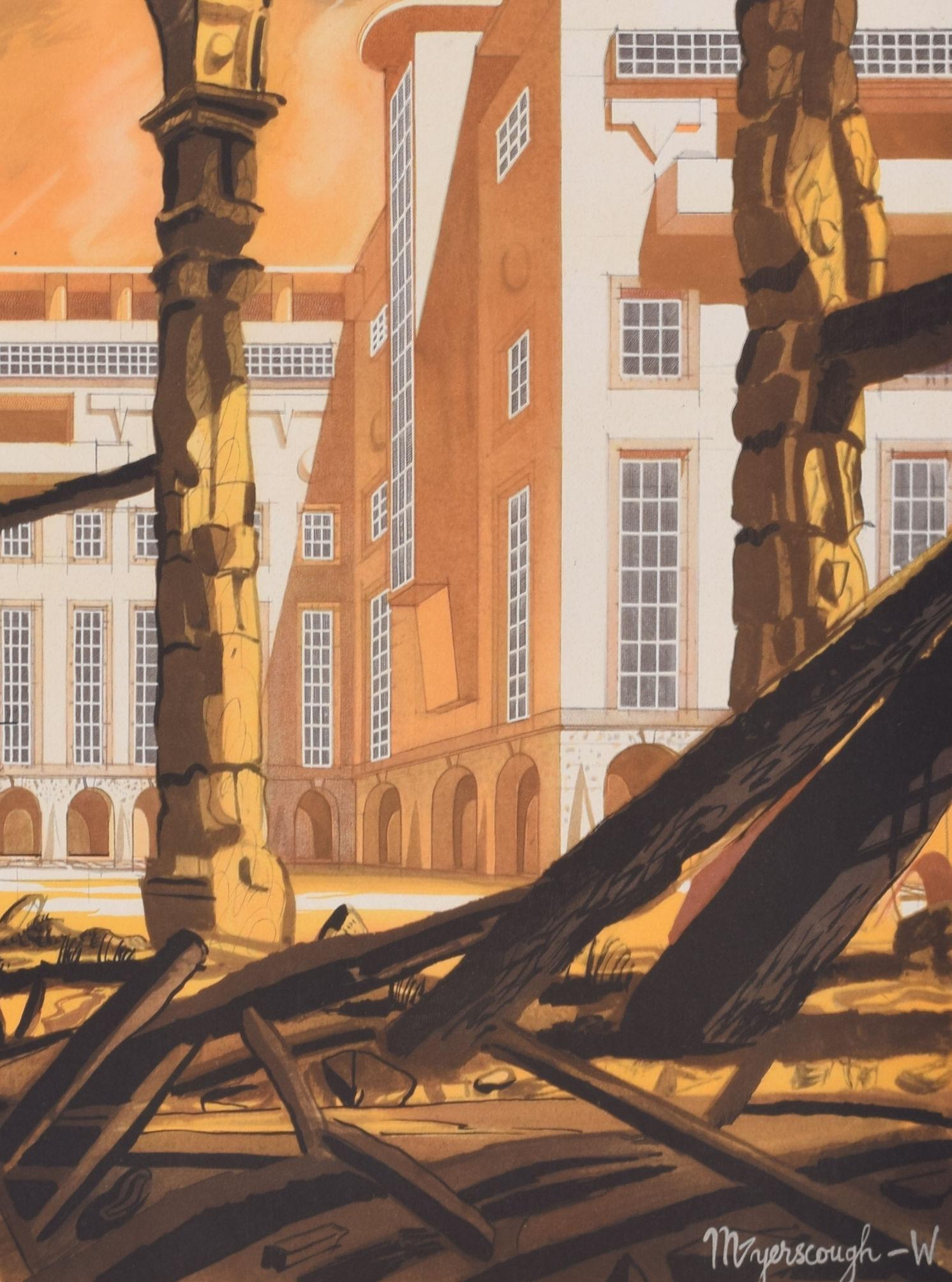 To Build for Prosperity - Enregistrez maintenant l'affiche originale de Raymond Myerscough Walker en vente 3