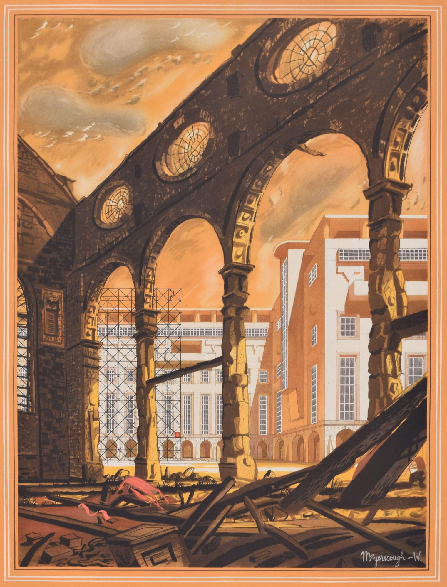 To Build for Prosperity - Save Now original poster by Raymond Myerscough Walker For Sale 5