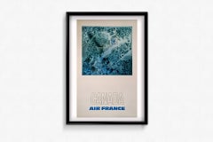 1971 Original-Reiseplakat von Pagès für Air France zur Werbung für Reisen nach Kanada