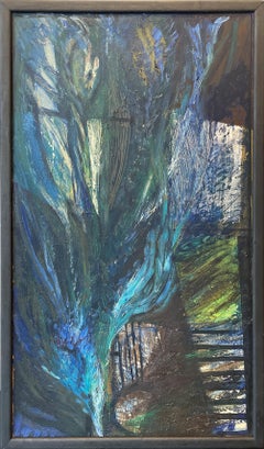 « Opening (S50 »), Ray Parker, Expressionnisme abstrait, Bleu, école de New York