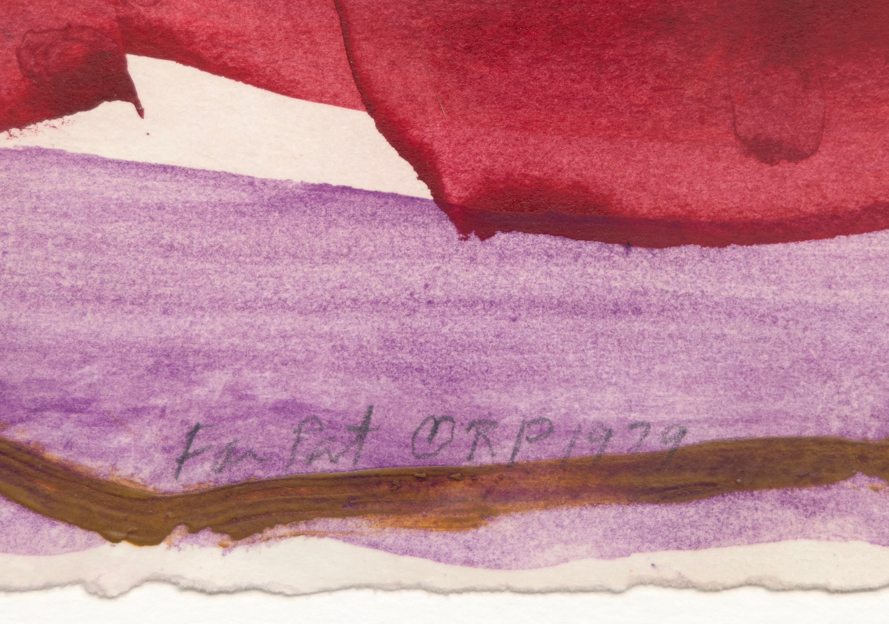 Senza titolo - Painting Espressionismo astratto di Raymond Parker