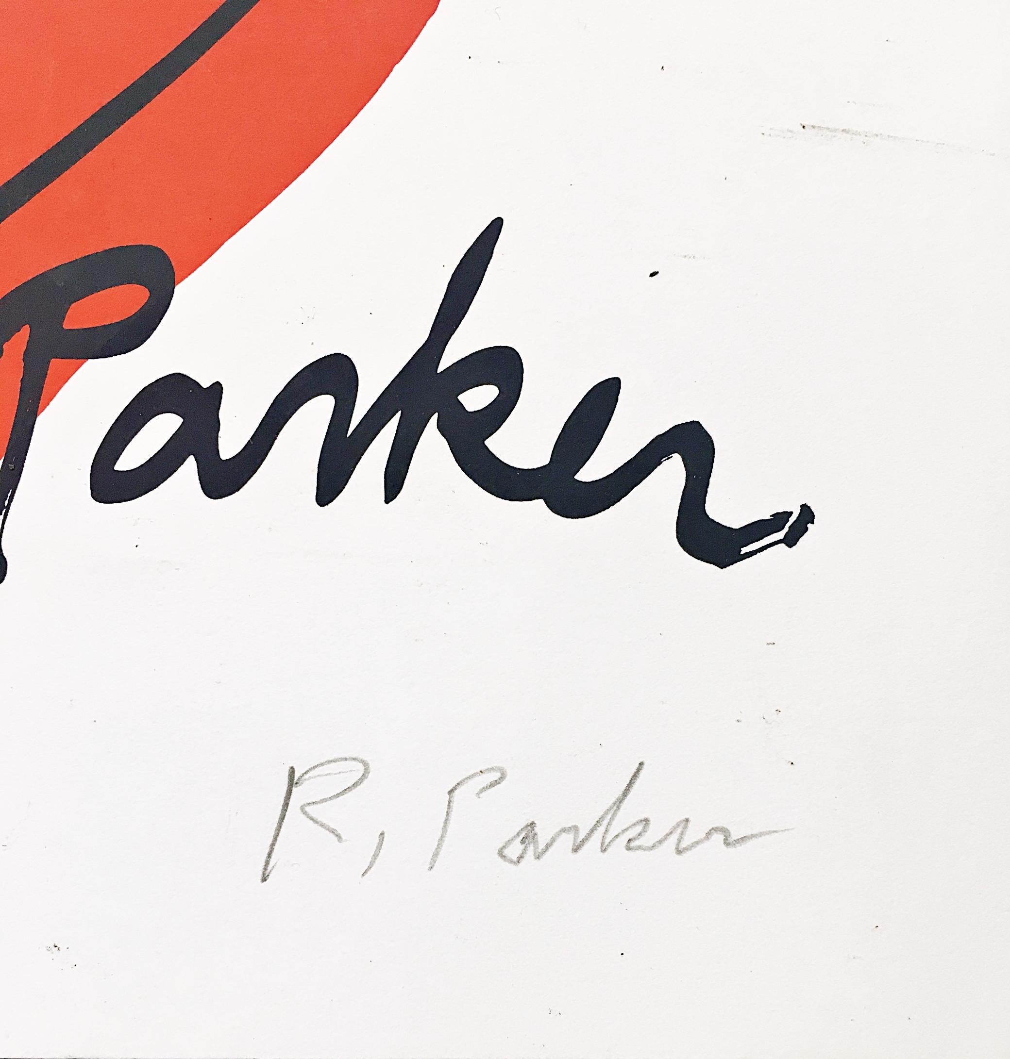 Impression historique des célèbres marchands d'art des années 1980 (signée à la main par Ray Parker)  - Print de Raymond Parker