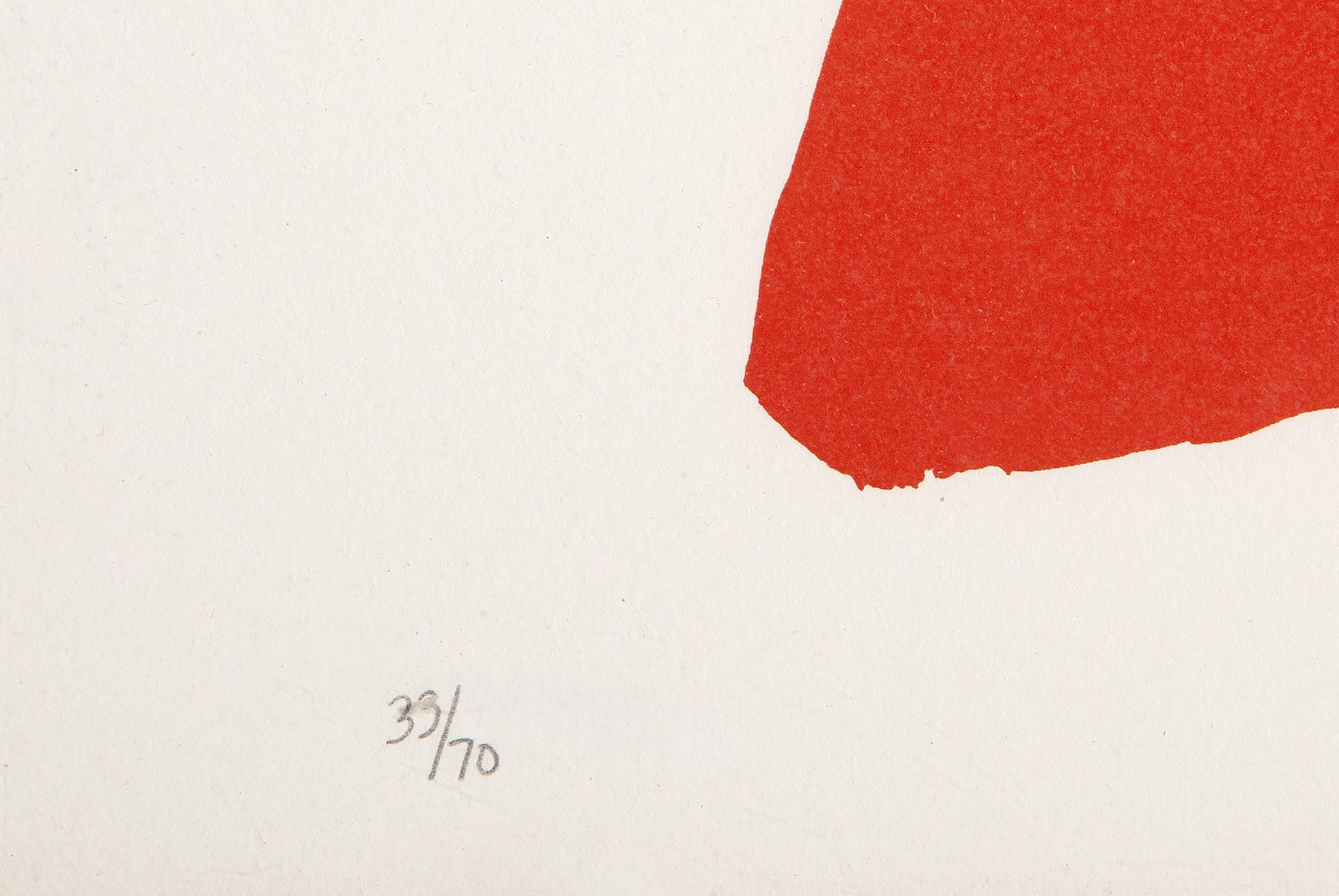 Untitled 7, sérigraphie minimaliste de Raymond Parker en vente 2