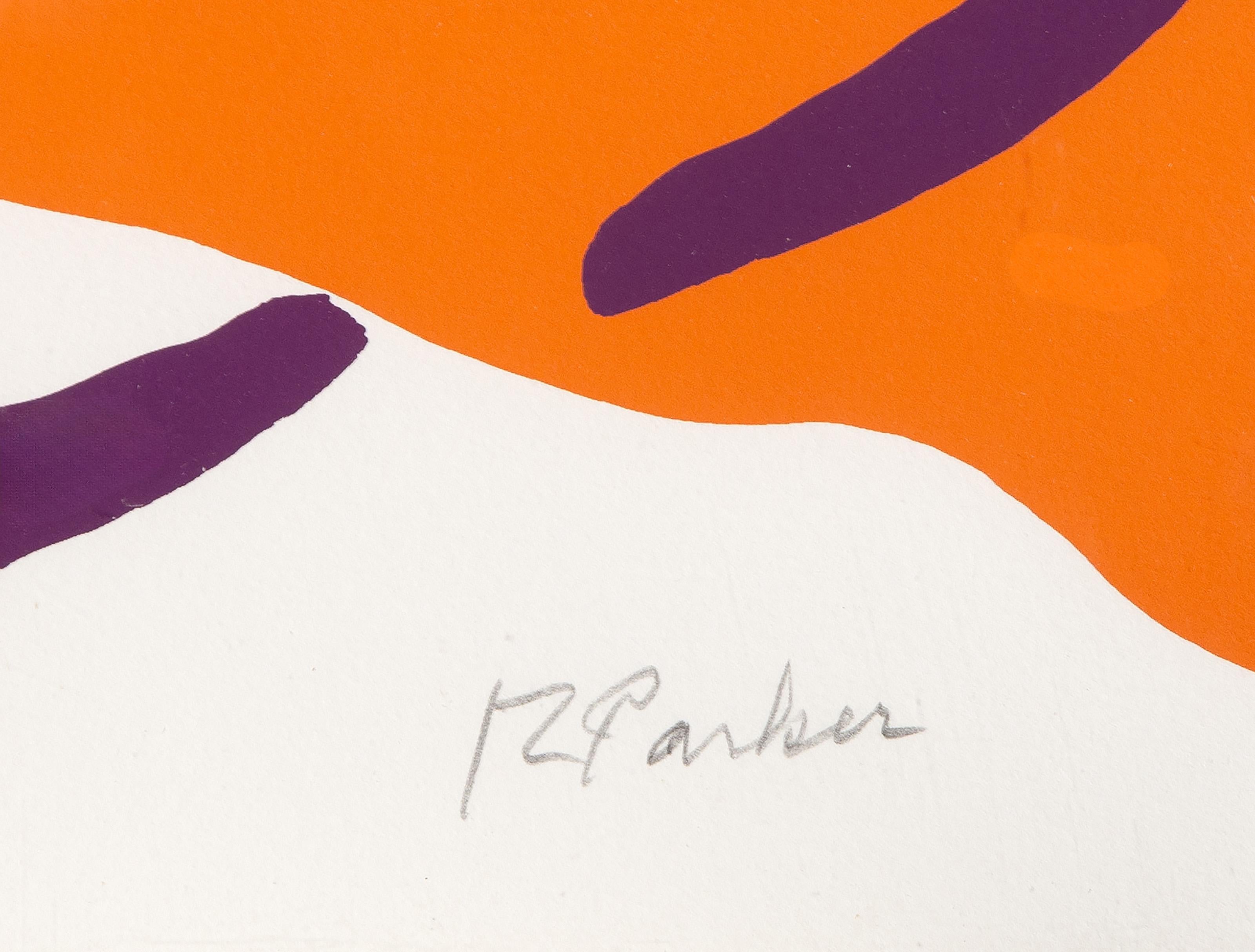 Untitled 7, sérigraphie minimaliste de Raymond Parker en vente 3
