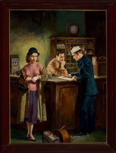 Runaway Girl, Paperback Cover, 1952