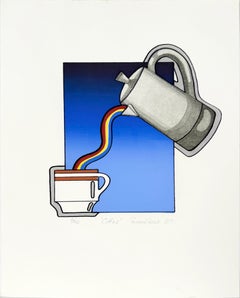 "Coffee" the Perfect Meal - Menu - Beverages - Intaglio by Raymond Perez