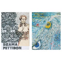 Livres d'artiste Raymond Pettibon Marcel Dzama 2016  (série de 2)