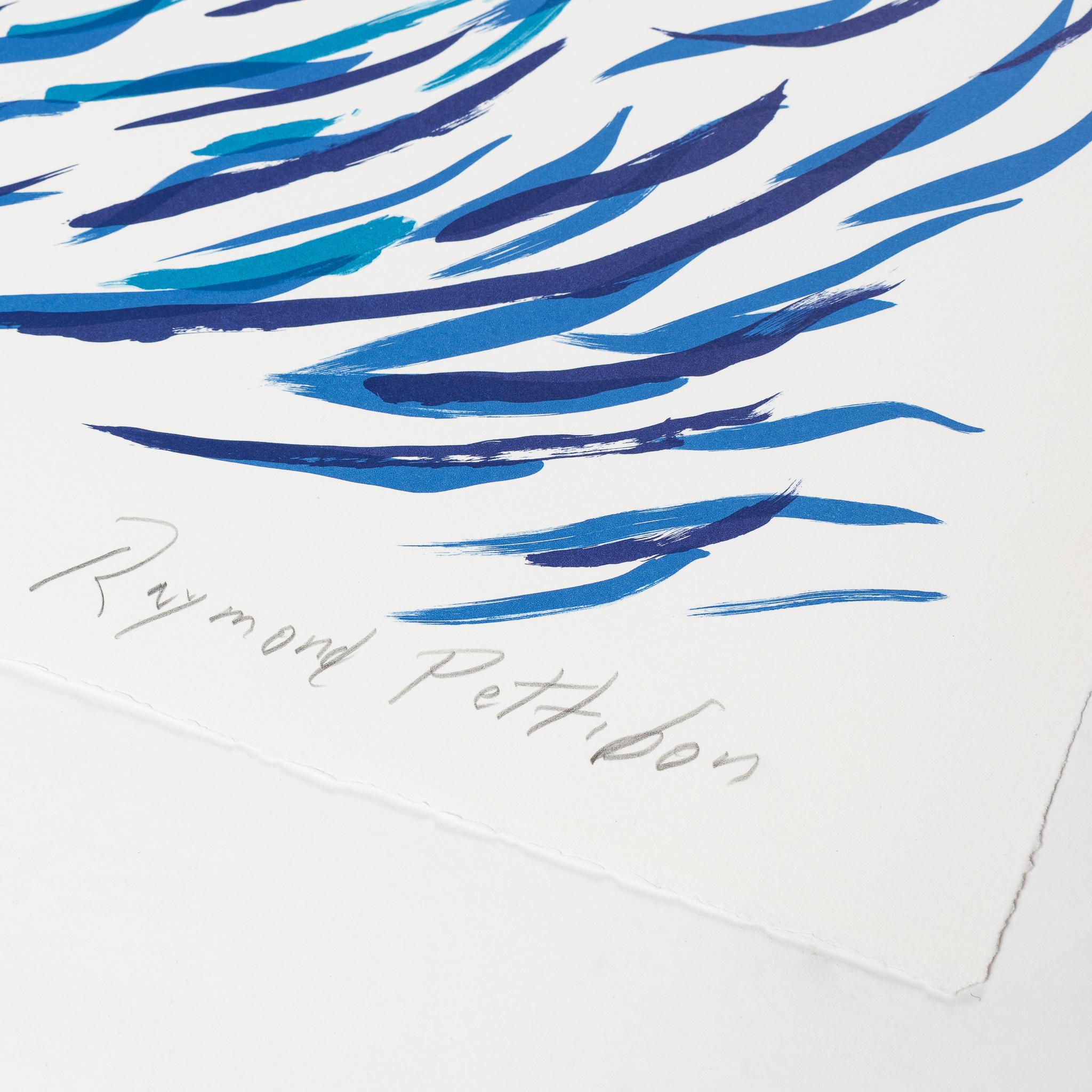 No Title (Our Secret Spot) - Gray Figurative Print by Raymond Pettibon