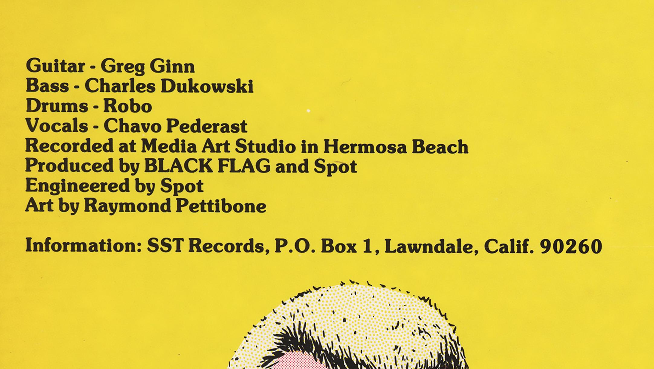 Rare original Raymond Pettibon record cover art set of 4 (Pettibon black flag) For Sale 7