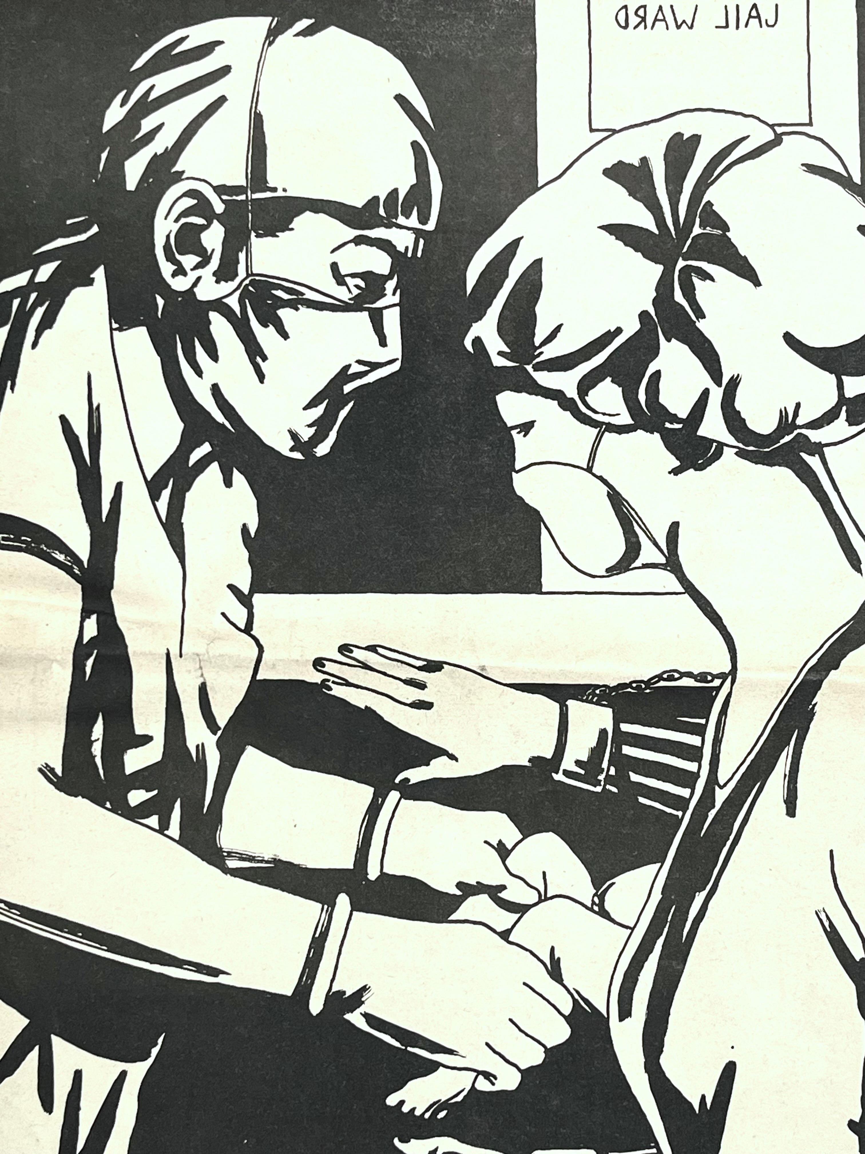 Raymond Pettibon, ilustración de los años 80 (primeros años de Raymond Pettibon) en venta 2