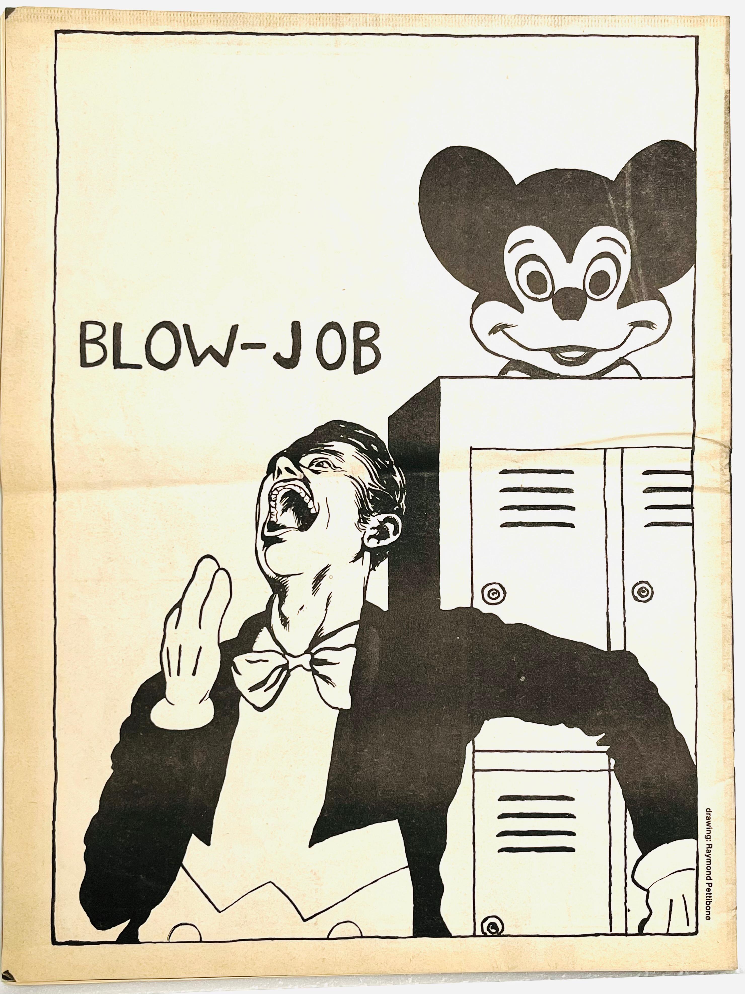 Raymond Pettibon, ilustración de los años 80 (primeros años de Raymond Pettibon) en venta 3