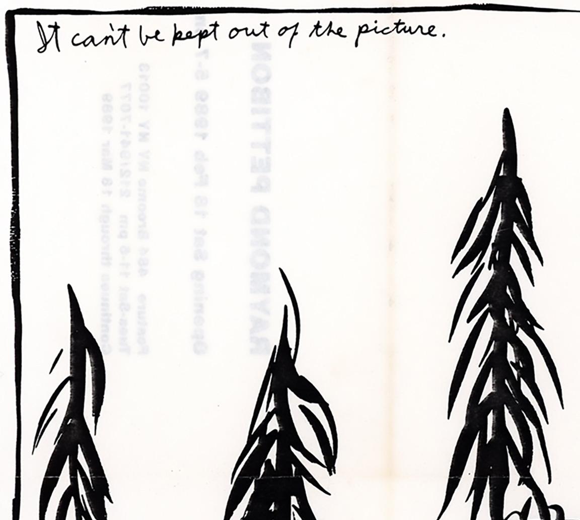 Raymond Pettibon 1986-2014 (a collection of 5 posters/announcements) For Sale 5