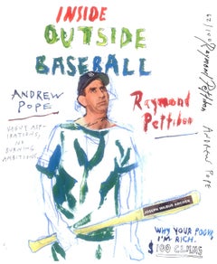 Raymond Pettibon Andrew Pope Inside Outside Baseball (Raymond Pettibon baseball)