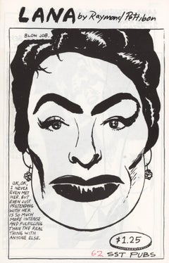 Libro d'artista di Raymond Pettibon 1984 (primo Raymond Pettibon)