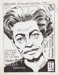 Raymond Pettibon Punk flyer 1982 (Raymond Pettibon prints)