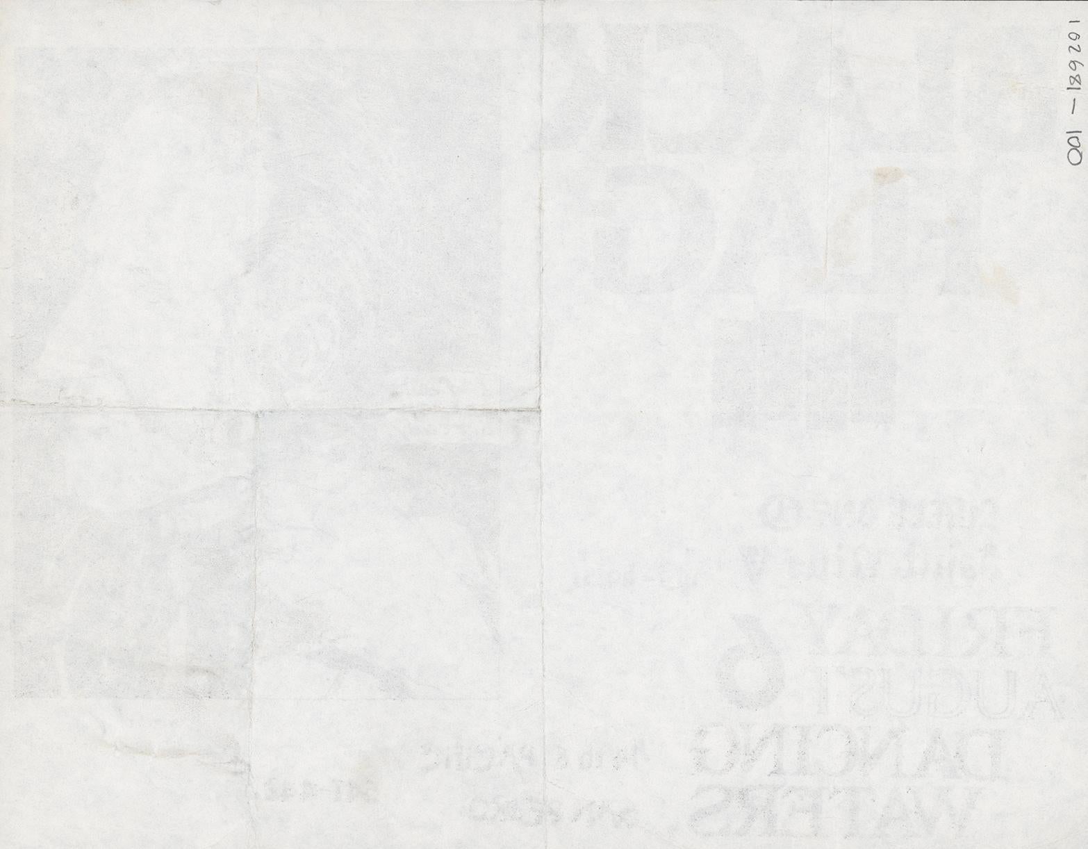 Raymond Pettibon Black Flag 1983 oblitéré (Raymond Pettibon prints)  en vente 5