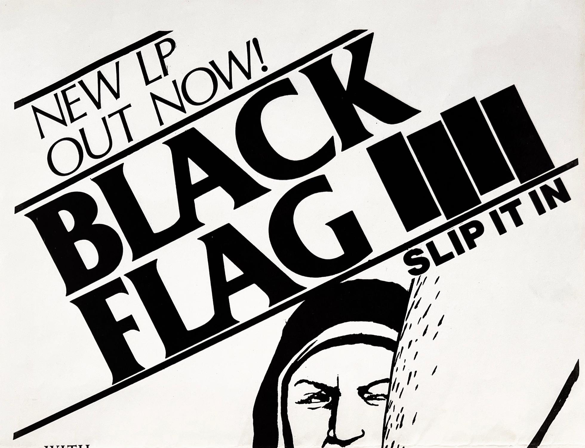 Raymond Pettibon Black Flag 1984 (volantino punk di Raymond Pettibon)  1
