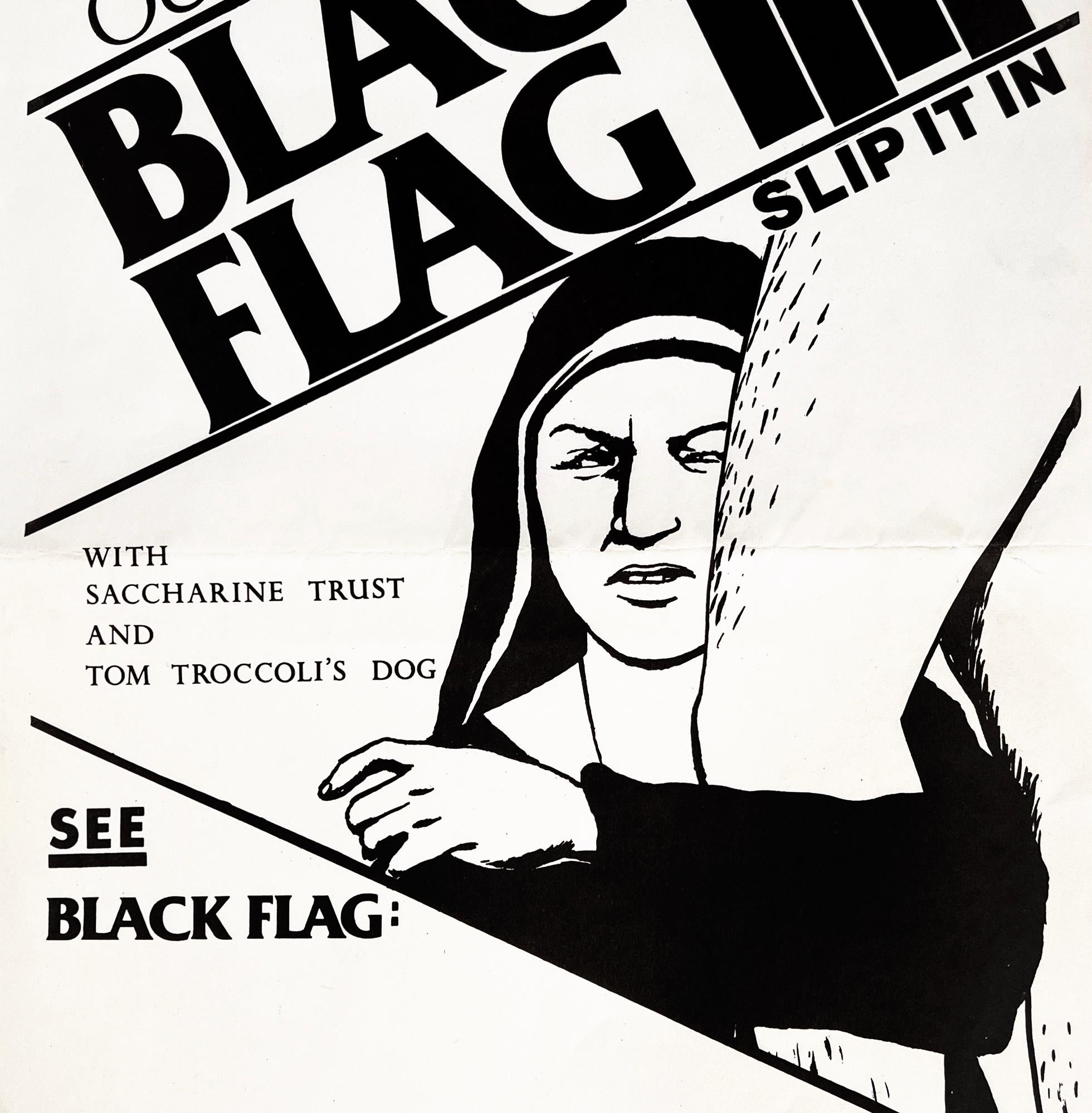 Raymond Pettibon Black Flag 1984 (volantino punk di Raymond Pettibon)  2
