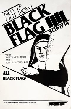 Raymond Pettibon Black Flag 1984 (Raymond Pettibon punk flyer)