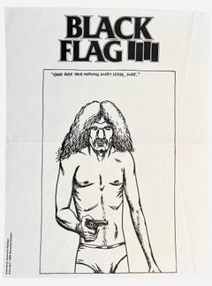 Raymond Pettibon Black Flag 1985 (Raymond Pettibon punk art)