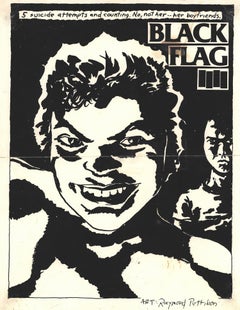 Poster di Raymond Pettibon Black Flag (Raymond Pettibon punk)